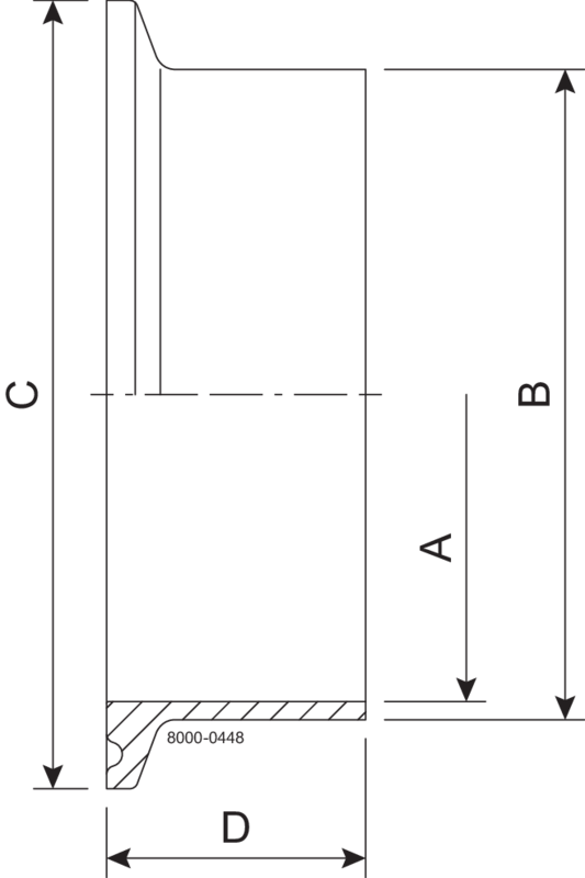 FERRULE 101.6-316L