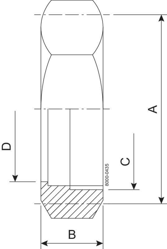 NUT (HEXAGON) IDF 51-304
