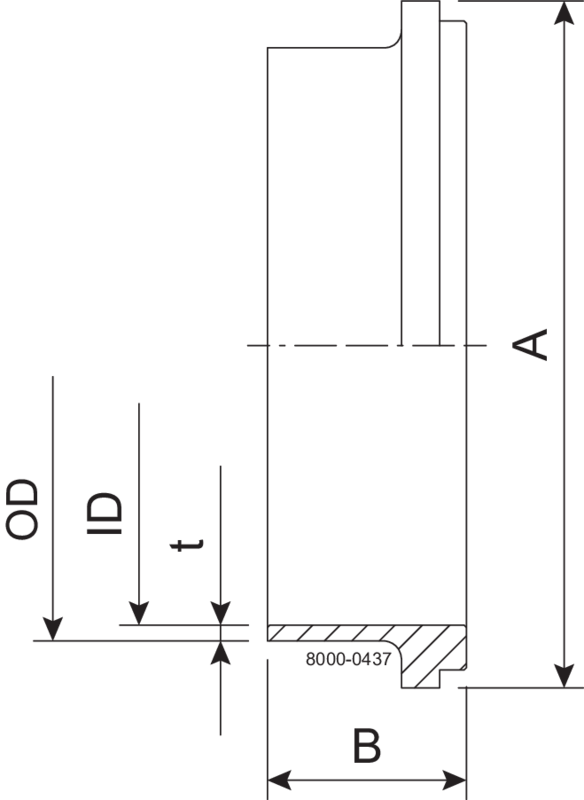 LINER IDF 76.1-316L