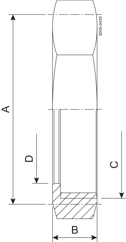NUT RJT 63.5-304