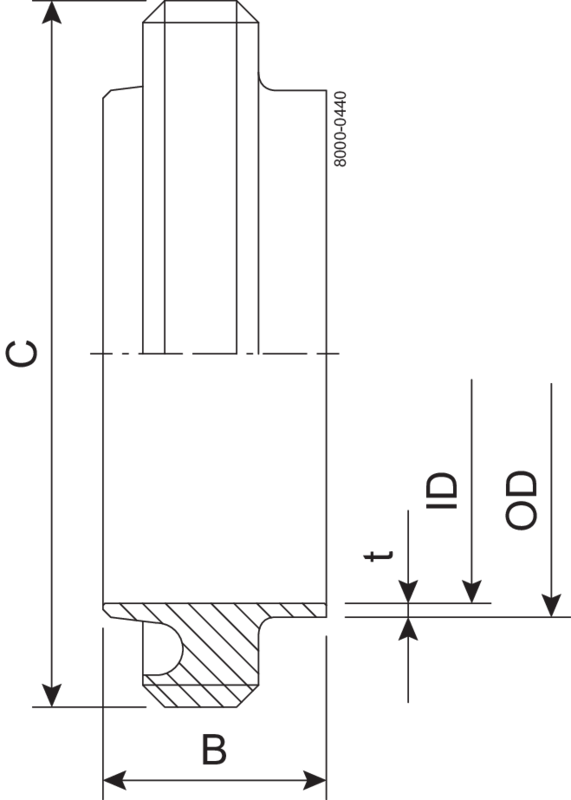 MALE PART RJT 76.1-304L