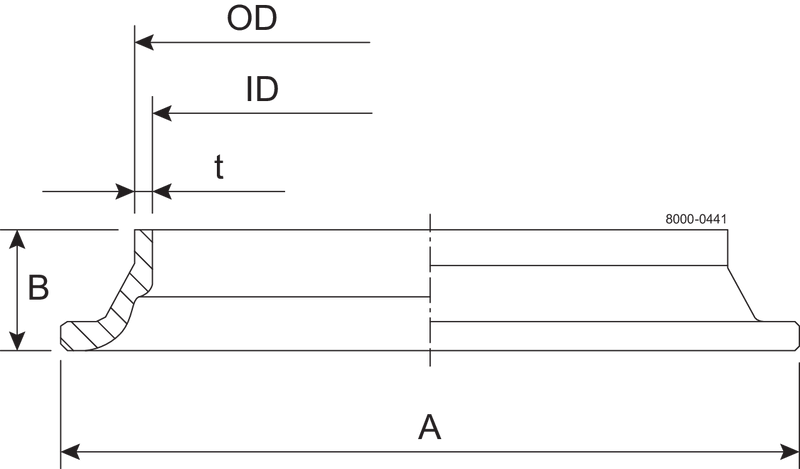 LINER RJT 101.6-316L