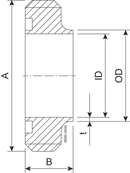 MALE PART SMS 51-316L
