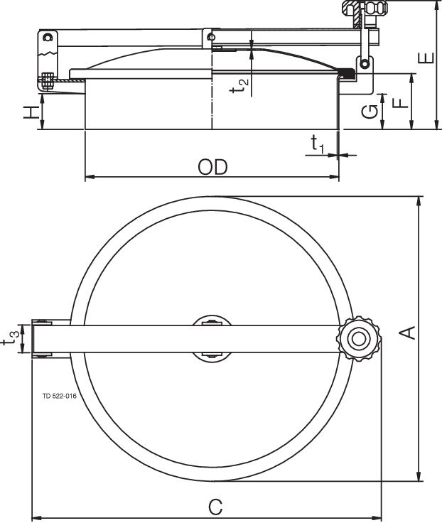 INSPECTION PORT C-454SB 454