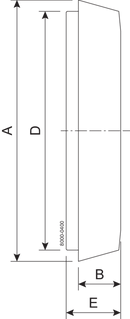 BLIND BD DN65 HSF0 1.4307