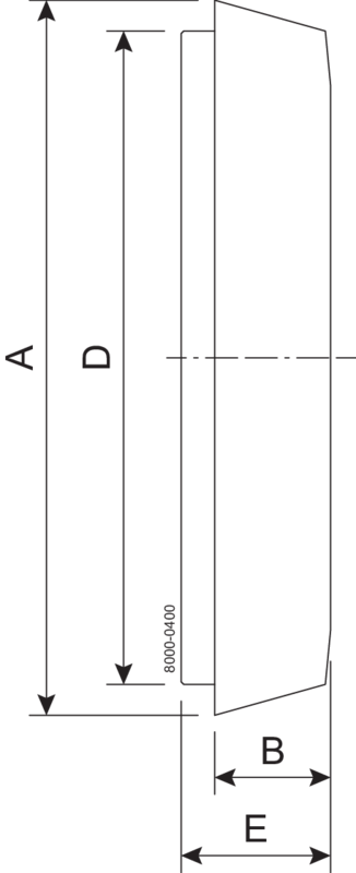 BLIND BD DN10 HSF0 1.4307