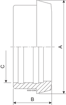 LINER D DN50 HSF0 1.4307