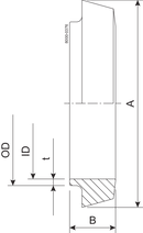 LINER SKD DN40 HSF0 1.4307
