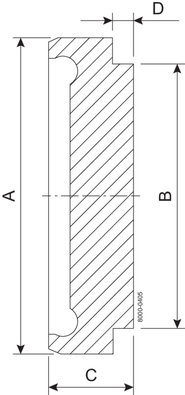 BLIND BBS DN32 H3 1.4404