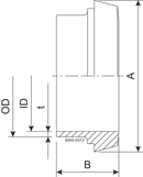 LINER LONG DN75 ID=1.6 1.4404