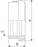 LINER EXP DN25 1.4301