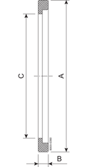 GASKET FLANGE DN100 Q