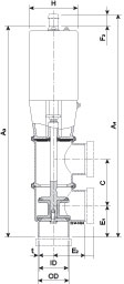 i-SSV DN65 21 316L Assembled