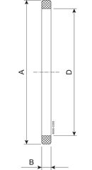 SEAL RING 101.6 PTFE