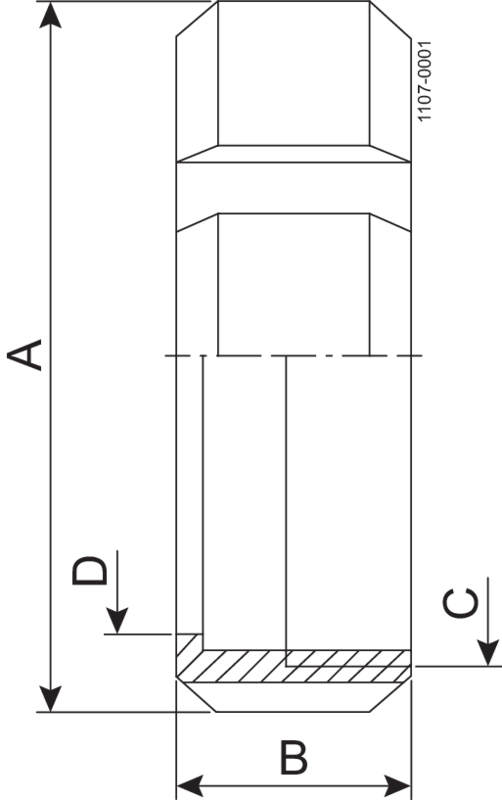 NUT IDF 38-304