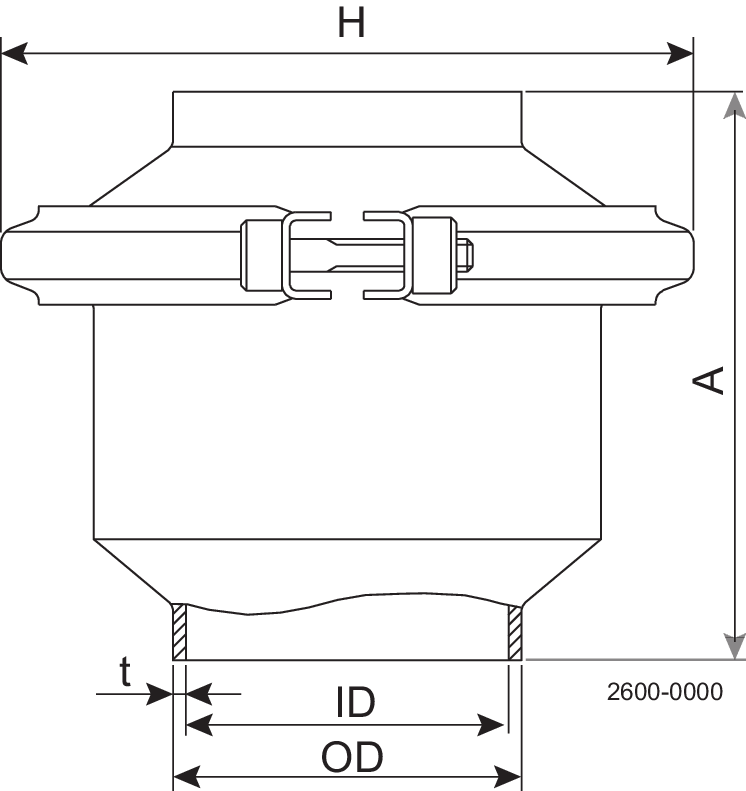NON-RETURN VALVE LKC-2-ISO-W-