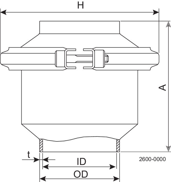NON-RETURN VALVE.LKC-2-ISO-W-