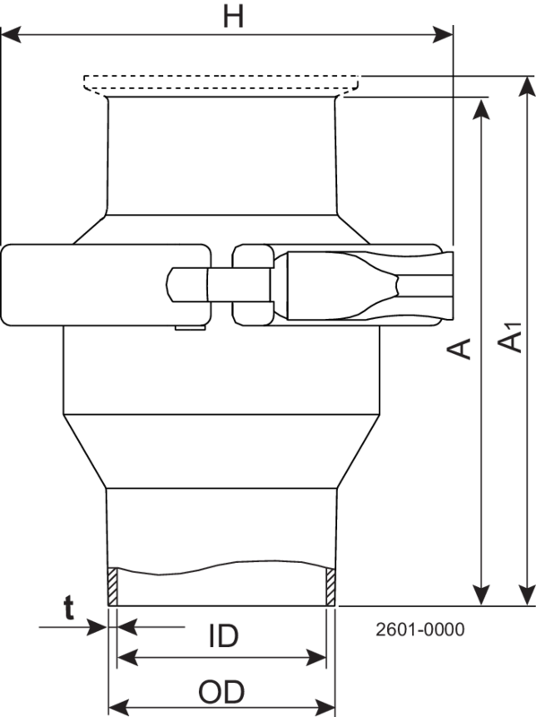 VALVE LKC ULTRAPURE DIN W/W