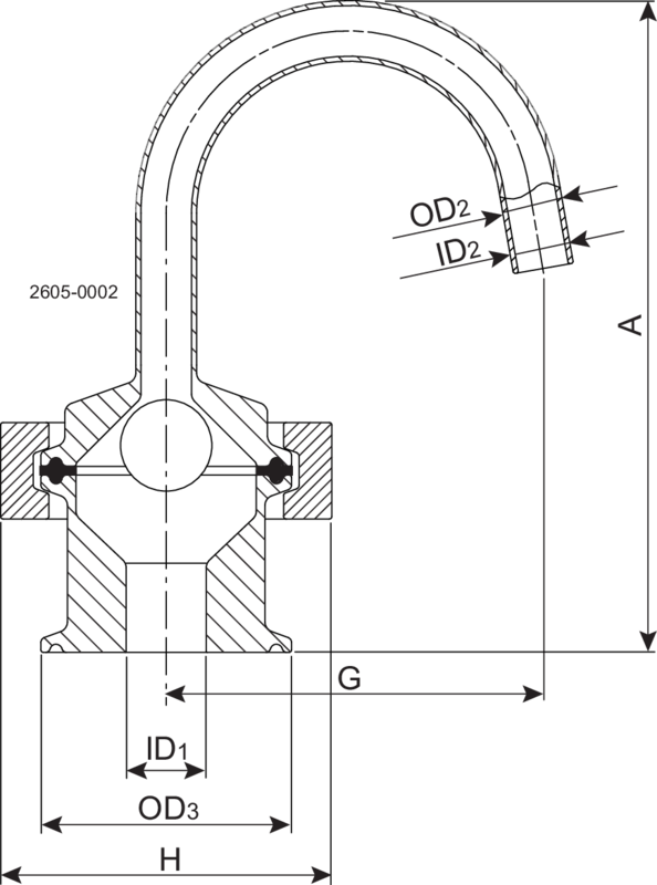 AIR RELIEF VALVE LKUV-2 EPDM