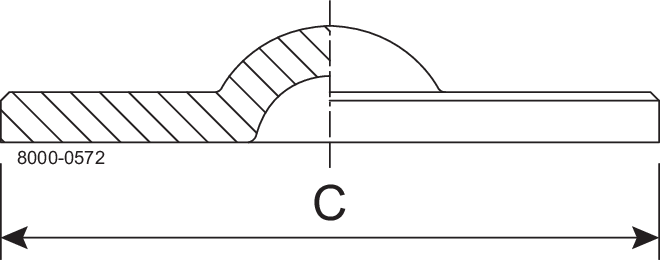 BASE PLATE FOR TANK LEG