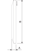 16AMP 3 316L PL END CAP.