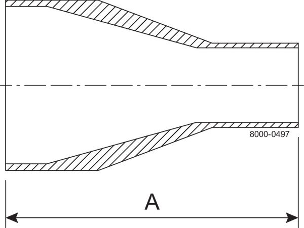 B31S-1 1/2 X 3/4-316L-PM
